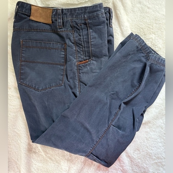 Justin Flare Resistant Men’s Cotton Deep Pockets Pants, Sz: 36x32 - Picture 1 of 9